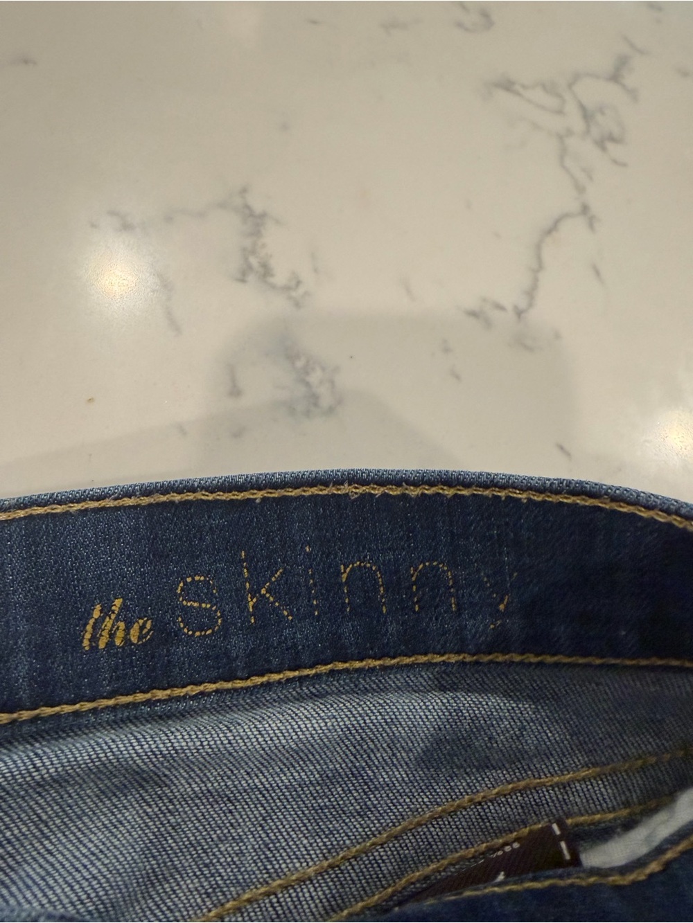 7 For All Mankind Women's Dark Blue Skinny Jeans - Picture 5 of 7